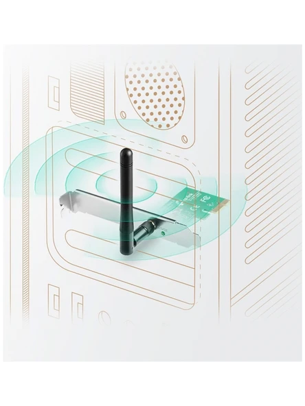 TP-Link TL-WN781ND 150 Mbps Kablosuz Ağ Adaptörü - Resim 3