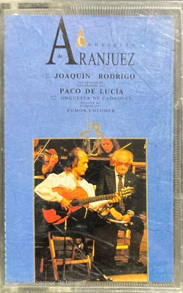 (Plak Değildir KASET tir) Rodrigo Concierto Aranjuez Classic Kaset ürün görseli 1