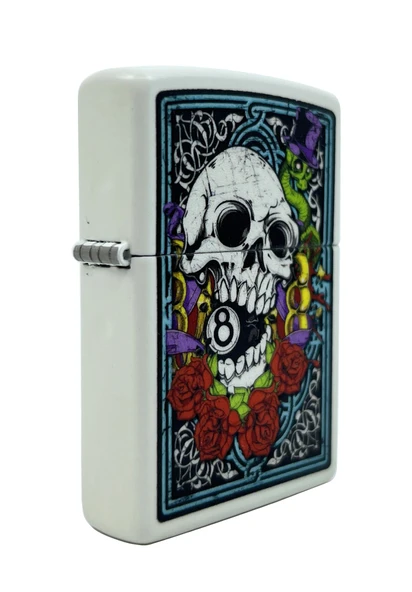 Zippo Deadman’s Skull Dizayn Çakmak - Resim 2