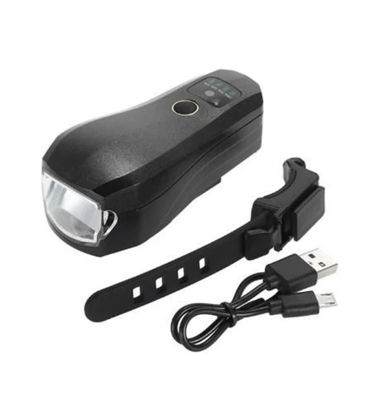 FORTE GT XBYC 6134 ÖN IŞIK USB SARJLI SENSÖRLÜ SİYAH ürün görseli 1