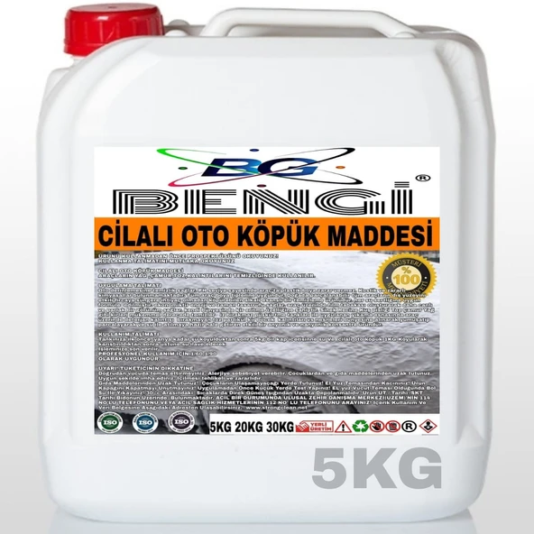 CİLALI OTO KÖPÜK FIRÇASIZ 5 KG ürün görseli 1