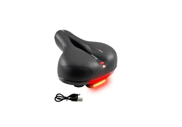 FORTE GT XBYC 1798 IŞIKLI GENİŞ SELE SİYAH ürün görseli 1