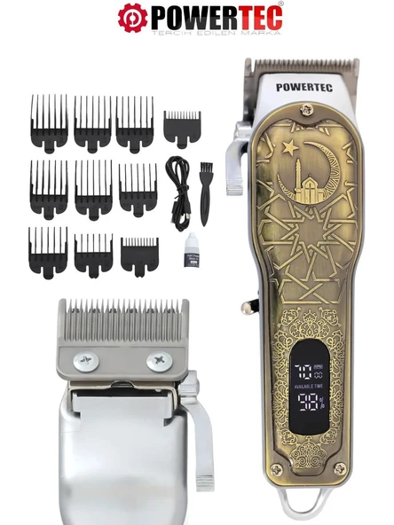 Powertec TR-6600 Profesyonel Saç Tıraş Makinesi ürün görseli 1