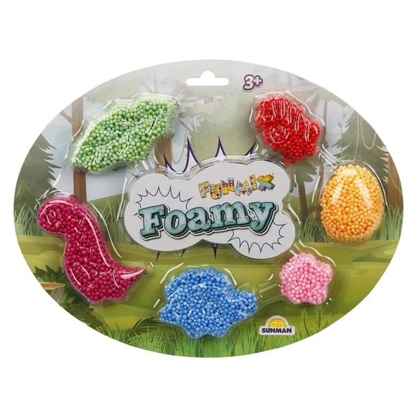 Foamy Renkli Slime ürün görseli 1