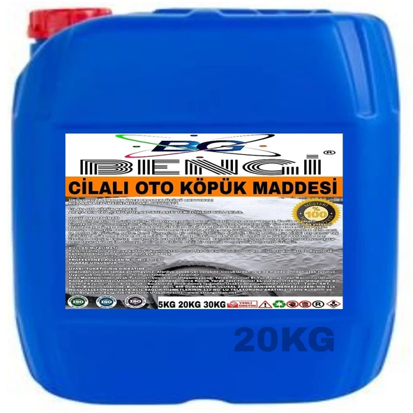CİLALI OTO KÖPÜK FIRÇASIZ 20 KG ürün görseli 1