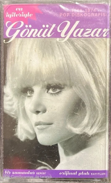 (Plak Değildir KASET tir) Gönül Yazar 1966-19745 Pop Diskografisi Açılmamış Jelatininde Kaset ürün görseli 1