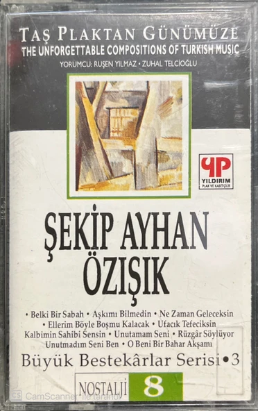(Plak Değildir KASET tir) Şekip Ayhan Özışık Taş Plaktan Günümüze Kaset ürün görseli 1