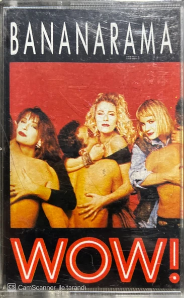 (Plak Değildir KASET tir) Bananarama Wow Kaset ürün görseli 1