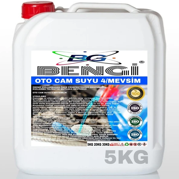 OTO CAM SUYU DÖRT MEVSİMLİK 5 KG ürün görseli 1