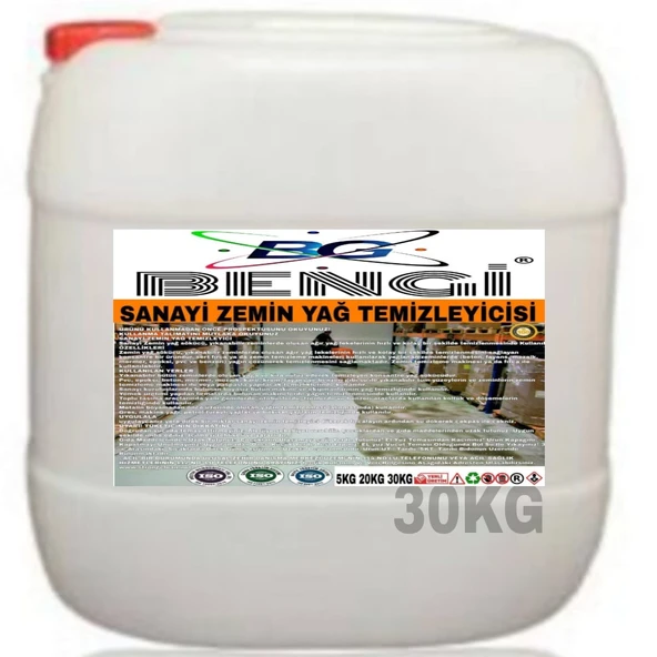 SANAYİ ZEMİN YAĞ TEMİZLEYİCİ ULTRA 30 KG ürün görseli 1