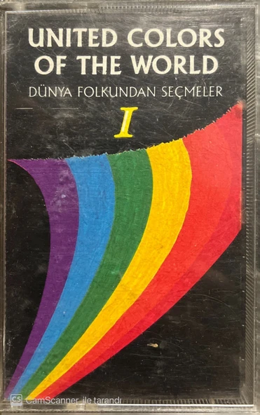 (Plak Değildir KASET tir) United Colors Of The World Dünya Folkundan Seçmeler 1 Kaset ürün görseli 1
