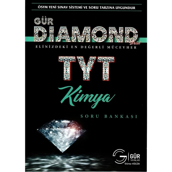 Gür Yayınları Diamond Serisi TYT Kimya Soru Bankası-TYT DENEME HEDİYELİ!! ürün görseli 1