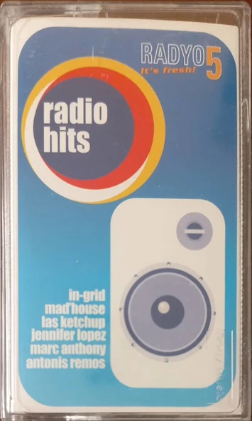 (Plak Değildir KASET tir) Radyo 5 It's Fresh! Radyo Hits Kaset ürün görseli 1