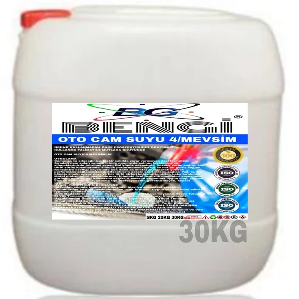 OTO CAM SUYU DÖRT MEVSİMLİK 30KG ürün görseli 1