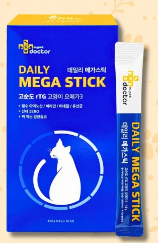 My Pet Doctor Mega Stick 30 Şase Likit Yaş Mama ve Vitamin (Kedi & Köpek Ödülü) ürün görseli 1