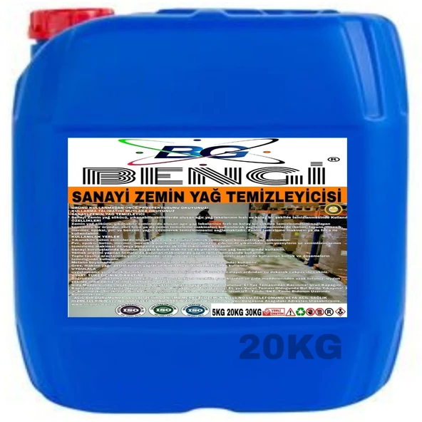 SANAYİ ZEMİN YAĞ TEMİZLEYİCİ 20 KG ürün görseli 1
