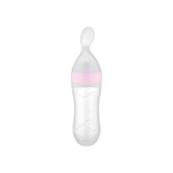 Sıkmalı Kaşık 806 Pembe - Resim 4