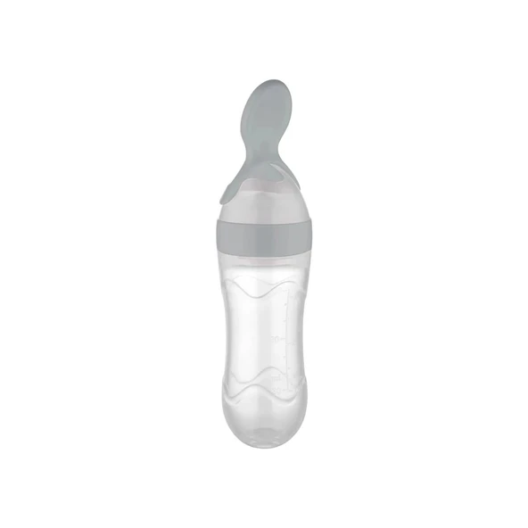 Sıkmalı Kaşık 806 Gri - Resim 3