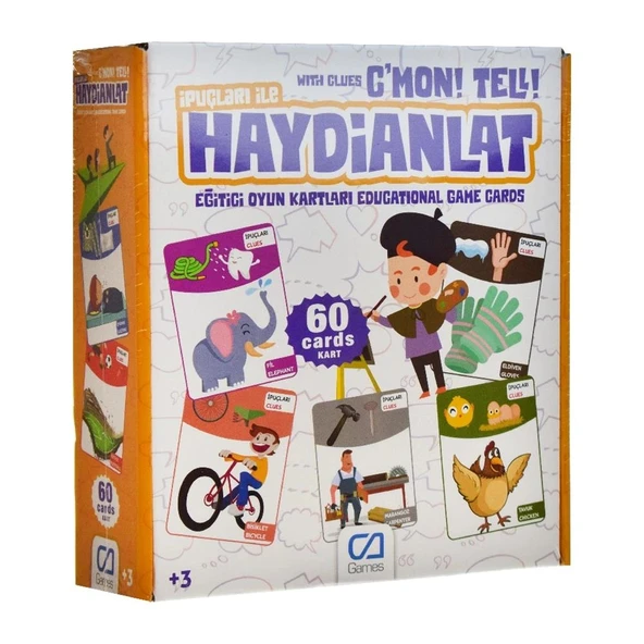 Games Haydi Anlat Eğitici Oyun Kartları 60 Kart 5080 ürün görseli 1