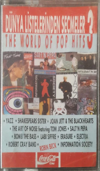 (Plak Değildir KASET tir) Dünya Listelerinden Seçmeler 3 The World Of Pop Hits Kaset ürün görseli 1