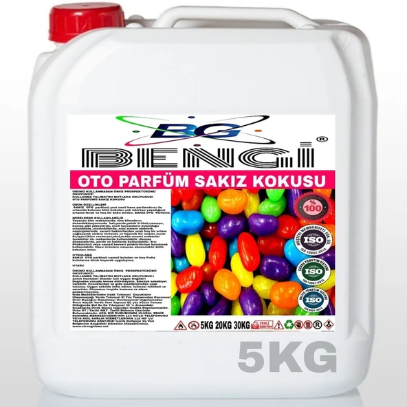 OTO PARFÜM SAKIZ 5 KG ürün görseli 1