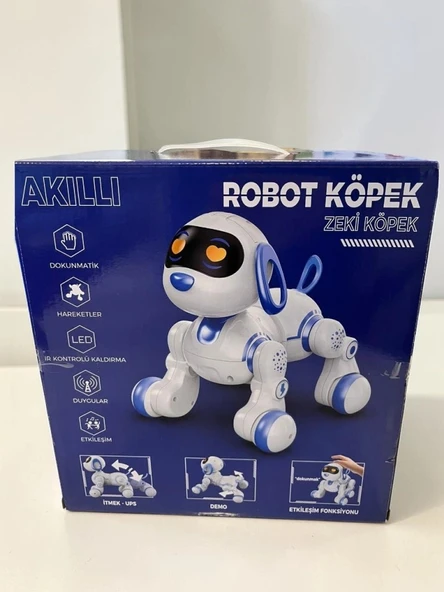 6601 UZK KUMANDALI DANS EDEBİLEN ROBOT KÖPEK ürün görseli 1