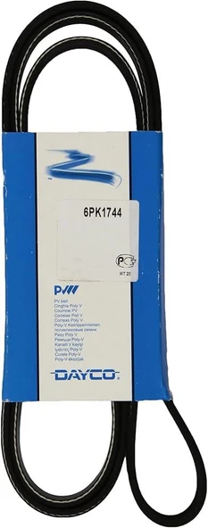 KANALLI V KAYIŞ 6PK1744 FORD TOURNEO CONNECT 1.8 DI TDCİ PARTNER / C5 06=> AC ürün görseli 1