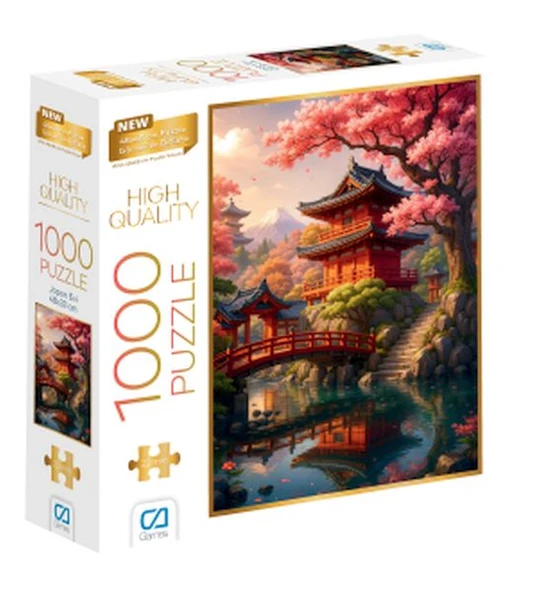 Japon Evi Puzzle 1000 ürün görseli 1
