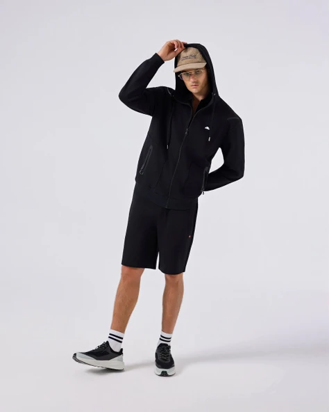Ellesse Kapüşonlu Erkek Sweat Ceket 6SM1004-BK - Resim 5