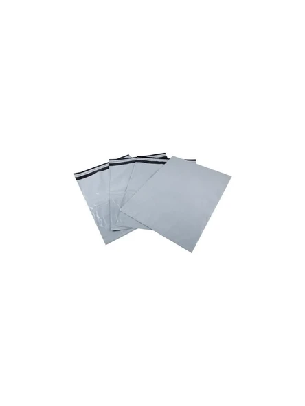 Ayt 18x25x5 Cm Gri Cepsiz Kargo Poşeti 100 Adet ürün görseli 1