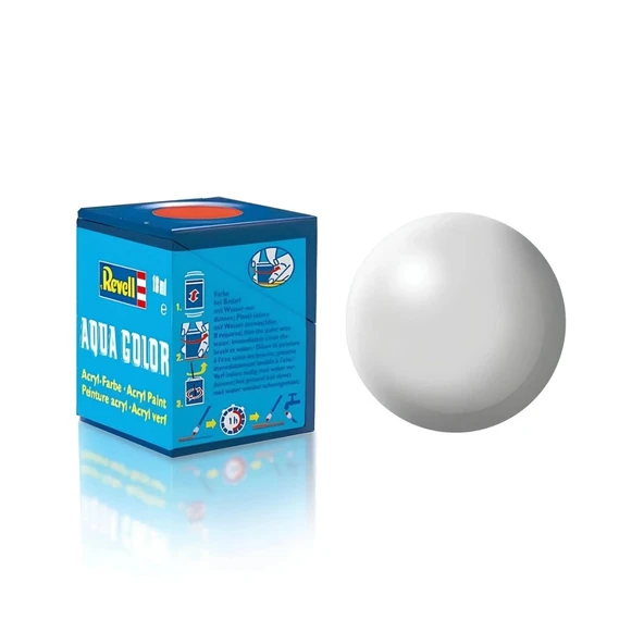 Light Grey Silk Mat Boya 18 ml ürün görseli 1