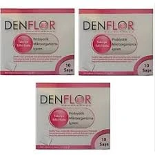 Denflor Probiyotik 10 Saşe 3'lü ürün görseli 1