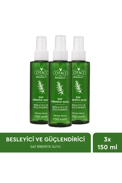 Otacı Botanics+ Saf Biberiye Suyu Tonik Üçlü Paket ürün görseli 1