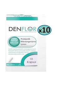 Denflor 10 Adet - Kapsul X 10 Adet ürün görseli 1