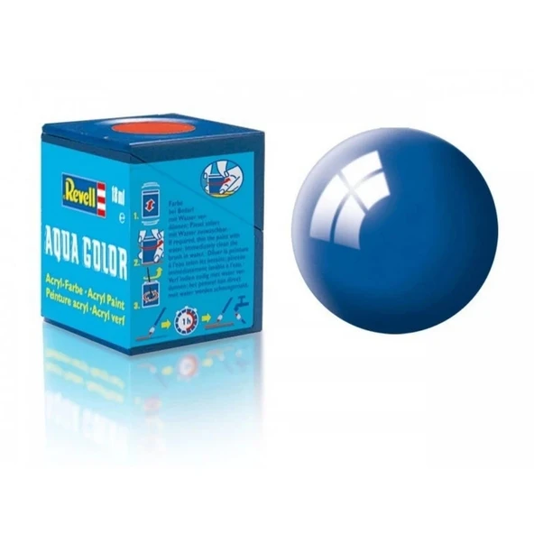 Aqua Color Blue - Gloss Boya - 18 ml ürün görseli 1