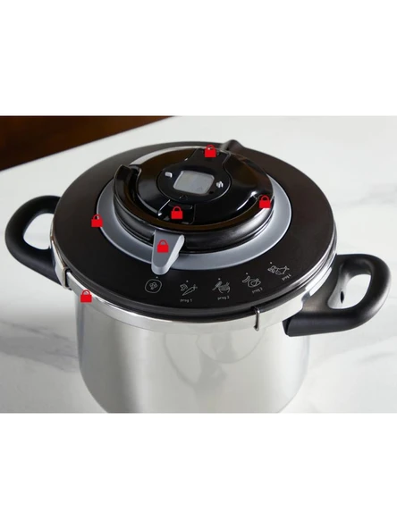 Tefal Clipso+ Chef 6 lt Düdüklü Tencere - Resim 2
