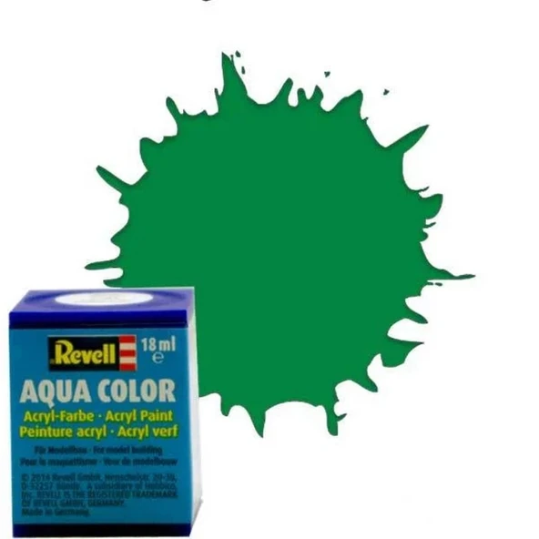 Aqua Color Emerald Green - Gloss Boya - 18 ml ürün görseli 1