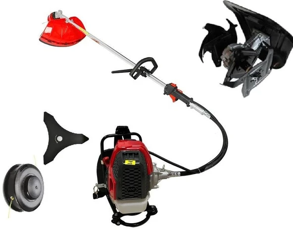 Gardenpro 520D Benzin Motorlu Tırpan + Çapalama Aparatı ürün görseli 1