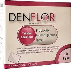 Denflor Probiyotik 10 Saşe ürün görseli 1
