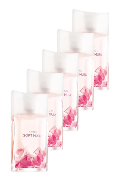 Soft Musk Edt 50 Ml Kadın Parfümü - 5 Adet ürün görseli 1