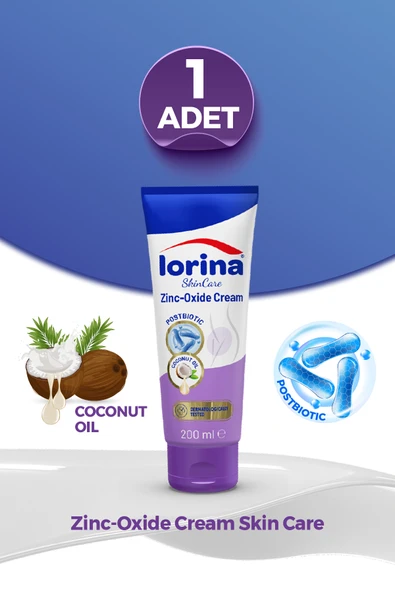 Lorina SkinCare Çinko Oksitli Bariyer Kremi 200 ML 1 Adet ürün görseli 1