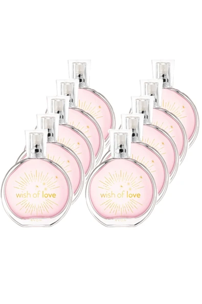Wish Of Love Kadın Parfüm Edt 50 Ml 10 Adet ürün görseli 1