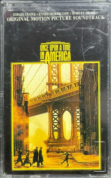 (Plak Değildir KASET tir) Kaset Once Upon A Time In America Soundtrack Kaset ürün görseli 1