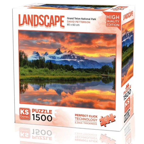 NessiWorld Grand Teton Park Puzzle 1500 Parça 22037 ürün görseli 1