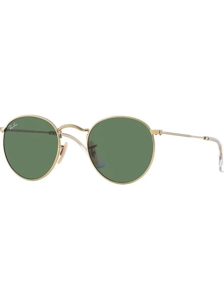 Ray-Ban 3447 001/47 Unisex Güneş Gözlüğü %100 UV400 Vintage Yuvarlak Tasarım ürün görseli 1