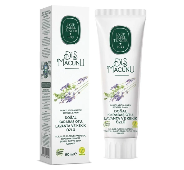 Diş Macunu 90 Gr Karabaş Otu & Lavanta ve Kekik Özlü