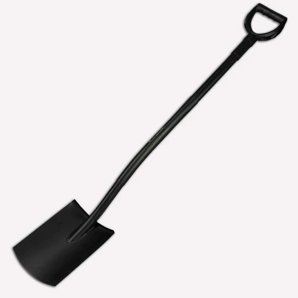Ergoline Bahçe Küreği Siyah 122 cm ürün görseli 1