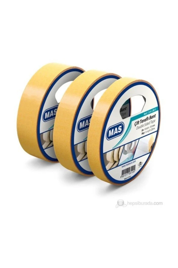 Mas Çift Taraflı Bant 45 mm x 25 metre (1 Adet) ürün görseli 1
