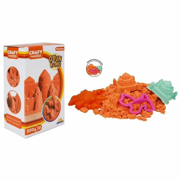 S00002239 OYUN KUMU 500GR.TURUNCU-SUN ürün görseli 1