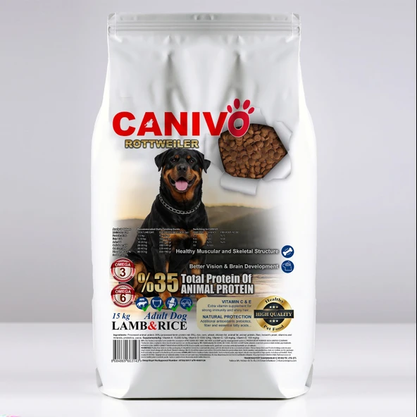 Canivo Rottweiler Köpek Maması 15 kg ürün görseli 1
